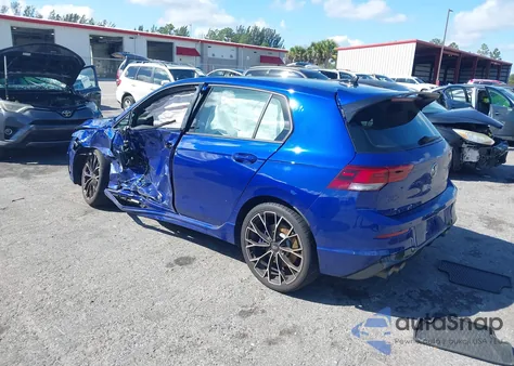 2025 Volkswagen Golf R 2.0T из США, поврежденный, VIN WVWEB7CD9SW216985